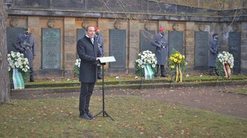 Militärdekan Holger Windisch, Volkstrauertag 2020