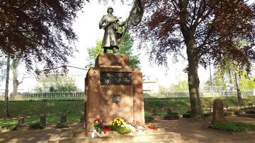 Sowjetische Kriegsgräberstätte in Freiberg