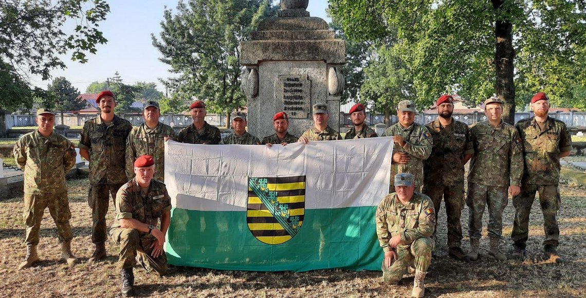 Deutsch-rumänischer Kriegsgräbereinsatz in Focșani