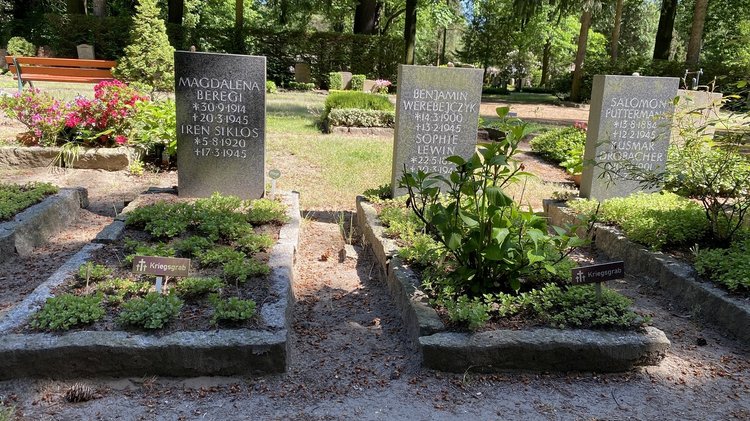 Gräber von KZ-Häftlingen