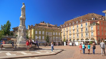 Waltherplatz in der Bozener Altstadt