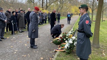 Volkstrauertag 2021 in Leipzig