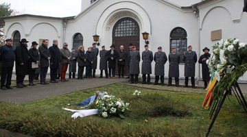 Gedenkfeier auf dem Neuen Jüdischen Friedhof Dresden