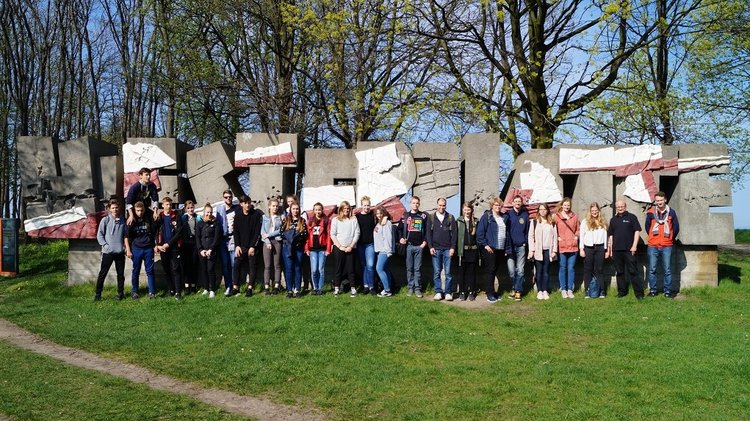 Auf der Westerplatte, JAK-Bildungsfahrt nach Danzig