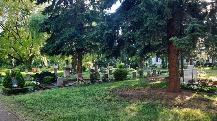 Blick auf den Inneren Matthäusfriedhof
