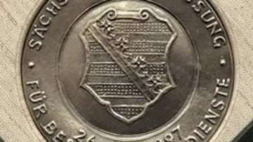 Sächsische Verfassungsmedaille, Avers