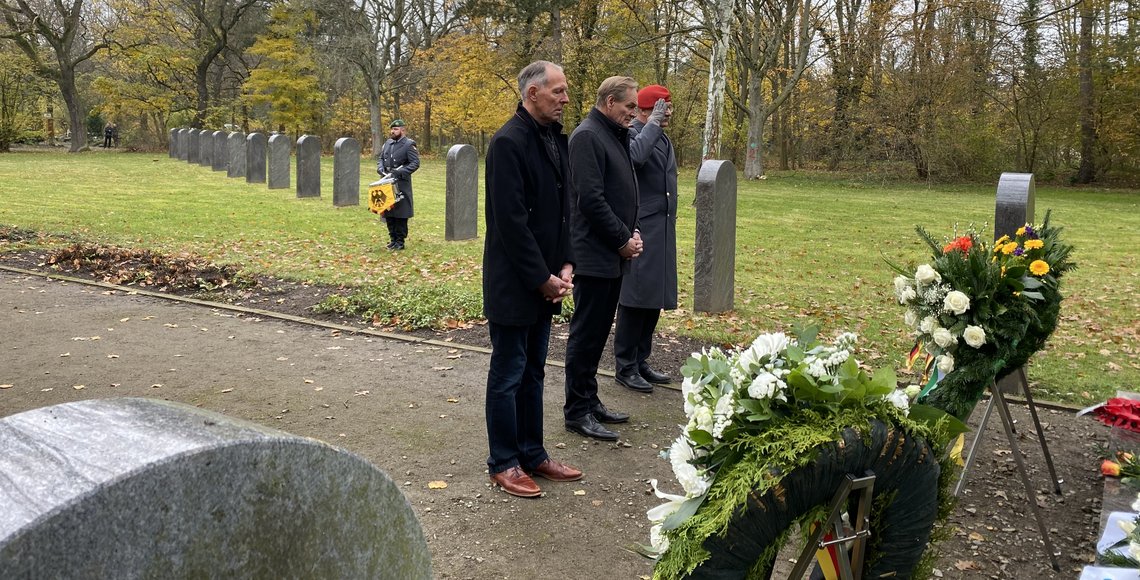 Volkstrauertag 2021 in Leipzig