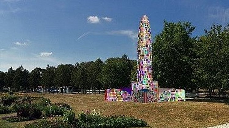 Entwurf für ein Antikriegsdenkmal als Kunstprojekt, Magdeburg